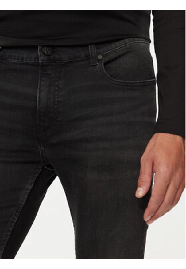 Karl Lagerfeld - KARL LAGERFELD Jeansy 265801 544835 Czarny Slim Fit. Kolor: czarny