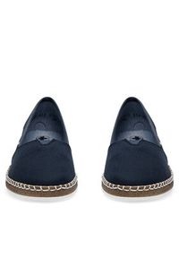 Rieker Espadryle M2278-14 Granatowy. Kolor: niebieski. Materiał: materiał #5
