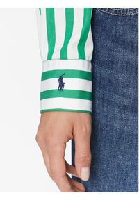 Polo Ralph Lauren Koszula 211910743003 Zielony Regular Fit. Typ kołnierza: polo. Kolor: zielony. Materiał: bawełna #6