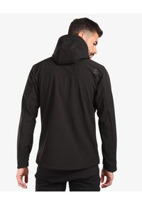 Męska kurtka softshell Kilpi RAVIO-M. Kolor: czarny. Materiał: softshell