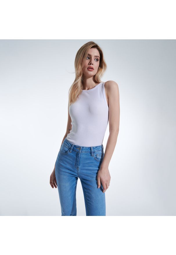 Mohito - Biały top - Biały. Kolor: biały