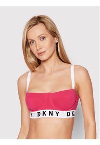Biustonosz z fiszbiną DKNY. Kolor: różowy #1