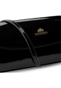 Wittchen - Kopertówka skórzana lakierowana. Kolor: czarny. Materiał: lakierowane, skórzane. Styl: elegancki. Rodzaj torebki: na ramię #5