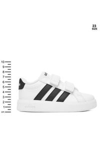 Adidas - adidas Sneakersy Grand Court 3.0 HP3534 Biały. Kolor: biały. Materiał: skóra #8