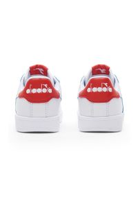 Diadora sneakersy dziecięce Game P Smash kolor biały. Nosek buta: okrągły. Zapięcie: sznurówki. Kolor: biały. Materiał: guma #3