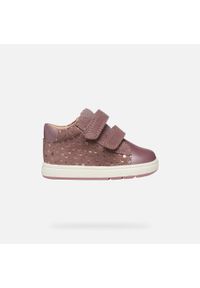 Geox - Buty GEOX B BIGLIA Rose. Okazja: na co dzień. Kolor: różowy. Materiał: tkanina, skóra