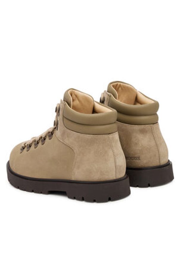 Birkenstock Trapery Jackson 2.0 1030983 Beżowy. Kolor: beżowy. Materiał: skóra