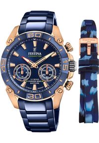 Zegarek Festina Zegarek męski Festina F20549-1 niebieski. Kolor: niebieski #1