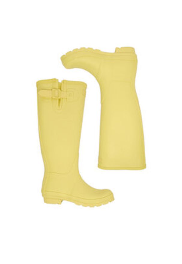 Hunter Kalosze CEO-SJY-T Żółty. Kolor: żółty. Materiał: kauczuk