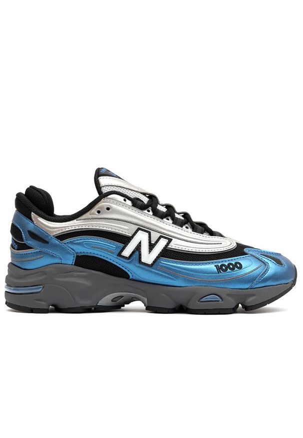 Buty unisex New Balance M1000ENV - niebieskie. Kolor: niebieski. Materiał: materiał, skóra. Szerokość cholewki: normalna