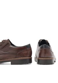 Rieker Półbuty 15320-25 Brązowy. Kolor: brązowy. Materiał: skóra #8