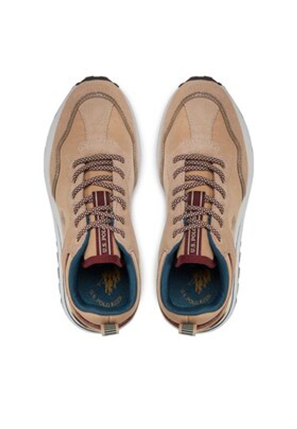 U.S. Polo Assn. Sneakersy SOFIA002B Beżowy. Kolor: beżowy. Materiał: materiał