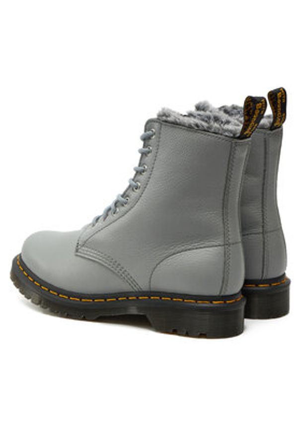 Dr. Martens Glany 1460 Serena 31301775 Szary. Kolor: szary. Materiał: skóra