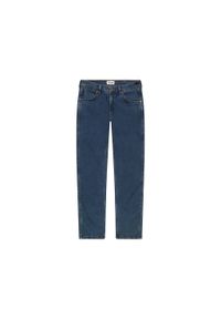 Wrangler - WRANGLER MĘSKIE SPODNIE JENSOWE GREENSBORO BLUE GREY 112355018