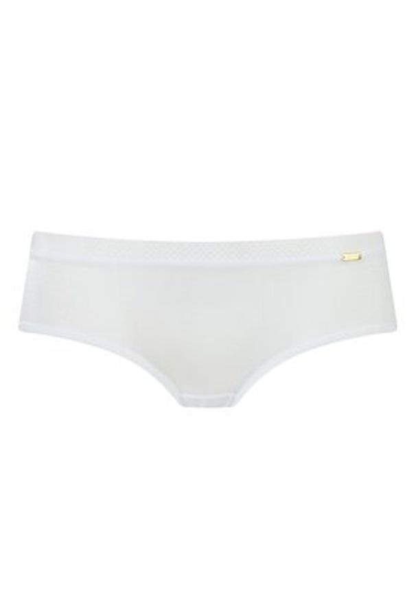 Gossard Bokserki Glossies 6274 Biały. Kolor: biały. Materiał: syntetyk
