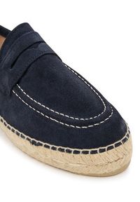 Manebi Espadryle Hamptons K 1.5 LW Granatowy. Kolor: niebieski. Materiał: zamsz, skóra #5