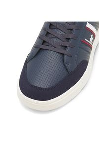 Beverly Hills Polo Club Sneakersy M-VSS24011 Granatowy. Kolor: niebieski. Materiał: skóra