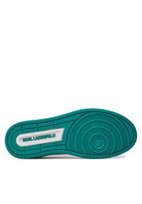 Karl Lagerfeld - KARL LAGERFELD Sneakersy KL63024 Biały. Kolor: biały. Materiał: skóra