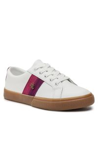 Sneakersy Lauren Ralph Lauren. Kolor: biały. Materiał: skóra #1