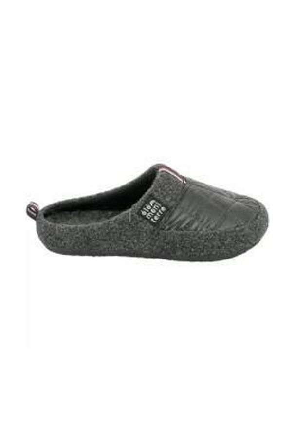 ELEMENTERRE - Oniealaise chausson feutre matelassé mixte. Kolor: czarny