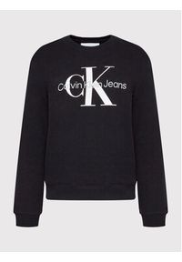 Calvin Klein Jeans Bluza J20J219140 Czarny Regular Fit. Kolor: czarny. Materiał: bawełna #5