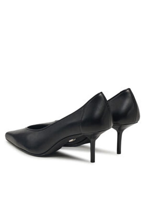 Max Mara Czółenka 2514521151600 Czarny. Kolor: czarny. Materiał: skóra