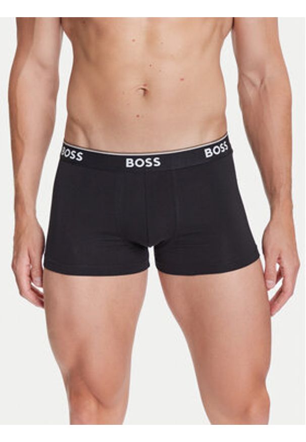 BOSS Komplet 3 par bokserek 50531684 Czarny. Kolor: czarny. Materiał: bawełna