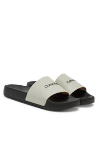 Calvin Klein Klapki Chunky Pool Slide Rub HM0HM01063 Biały. Kolor: biały. Materiał: syntetyk #3