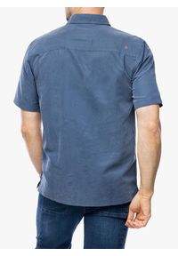 ROYAL ROBBINS - Koszula turystyczna męska Royal Robbins Mojave Pucker Dry S/S. Kolor: niebieski