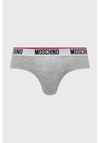 Moschino Underwear - Slipy (2-pack). Kolor: szary #5