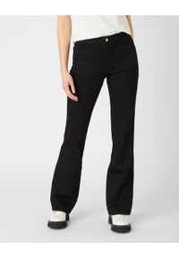 Wrangler - WRANGLER FLARE RETRO BLACK W233GQ111. Styl: retro