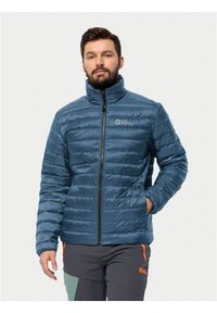 Jack Wolfskin Kurtka puchowa Pilvi 1207701 Granatowy Regular Fit. Kolor: niebieski. Materiał: syntetyk