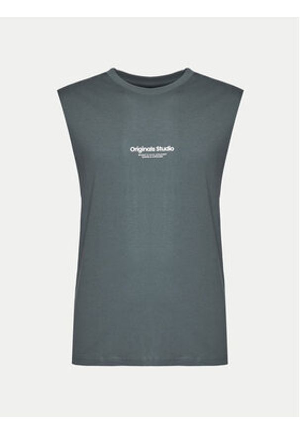 Jack & Jones - Jack&Jones Komplet 2 tank topów Vesterbro 12260785 Kolorowy Oversize. Materiał: bawełna. Wzór: kolorowy