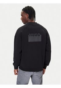 Hugo - HUGO Bluza Delastcrew 50546672 Czarny Relaxed Fit. Kolor: czarny. Materiał: bawełna #5