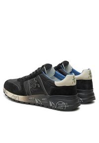 Premiata Sneakersy Lander 7079 Czarny. Kolor: czarny. Materiał: materiał #4