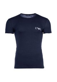 Emporio Armani T-Shirt 30554 Niebieski Slim Fit. Kolor: niebieski