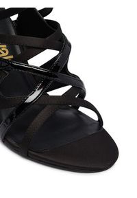 Just Cavalli Sandały 80RA3S50 ZSE62 Czarny. Kolor: czarny. Materiał: materiał #4