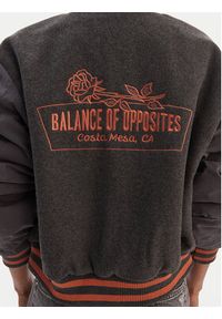 RVCA Kurtka bomber Ryan 23B163507 Szary Regular Fit. Kolor: szary. Materiał: syntetyk #3