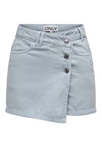 only - ONLY Spódnico-szorty Milly 15338617 Błękitny Regular Fit. Kolor: niebieski. Materiał: bawełna #7