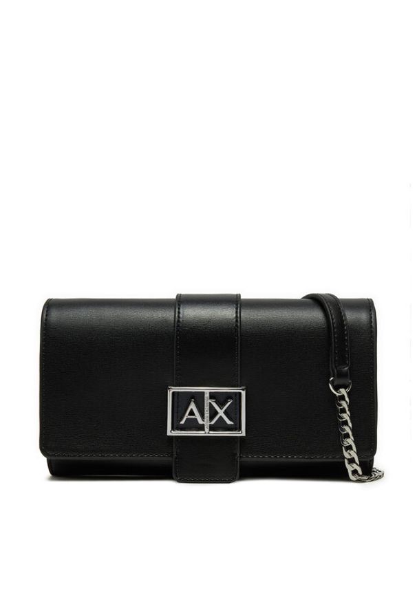 Armani Exchange Torebka XW000358 AF12039 UC001 Czarny. Kolor: czarny. Materiał: skórzane