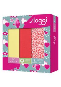 Sloggi Komplet 3 par fig klasycznych Go Crush 10219672 Kolorowy. Materiał: bawełna. Wzór: kolorowy #5