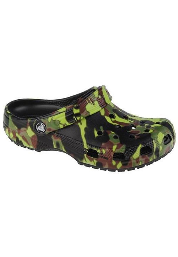 Buty do chodzenia dla dzieci Crocs Classic Spray Camo Kids Clog. Kolor: czarny, wielokolorowy. Materiał: syntetyk, materiał