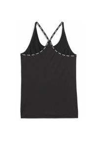 Puma - Damska koszulka bez rękawów PUMA STRONG PUMA Black. Kolor: czarny. Długość rękawa: bez rękawów. Sport: fitness