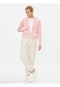 Tommy Jeans Bluza Signature DW0DW17338 Różowy Regular Fit. Kolor: różowy #4