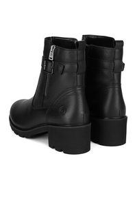 Remonte Botki D0A71-01 Czarny. Kolor: czarny. Materiał: skóra #7