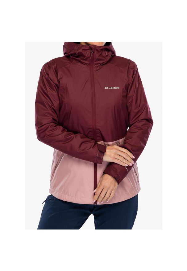 columbia - Kurtka przeciwdeszczowa damska Columbia Inner Limits III Jacket. Kolor: czerwony. Sport: turystyka piesza