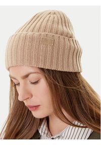 Weekend Max Mara Czapka Ritmo 2525576035 Brązowy. Kolor: brązowy. Materiał: wełna, materiał