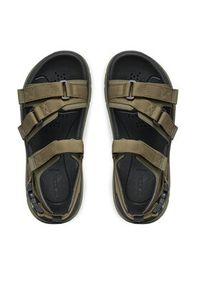 Geox Sandały U Spherica Actif X S U55L0A 0BC11 C3009 Khaki. Kolor: brązowy. Materiał: materiał #3