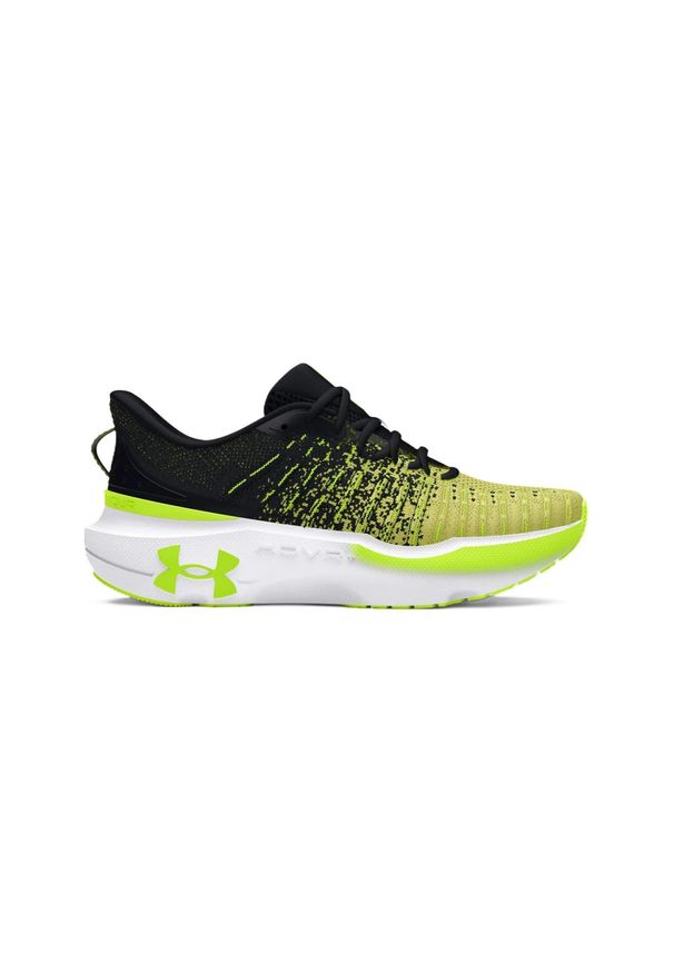 Buty do biegania męskie Under Armour Infinite Elite. Kolor: czarny, wielokolorowy, żółty. Sport: bieganie