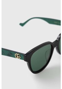 Gucci okulary przeciwsłoneczne damskie kolor zielony. Kolor: zielony #4